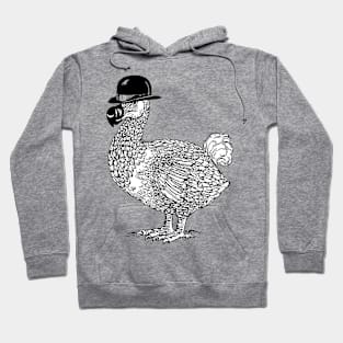 Dodo Bird With A Hat Hoodie